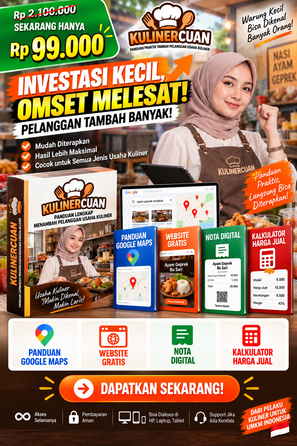 Flyer Kuliner Cuan